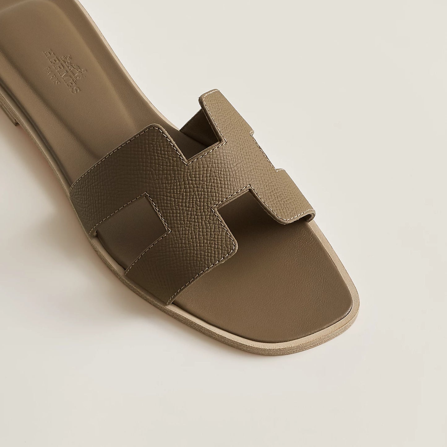 Oran sandal Étoupe color