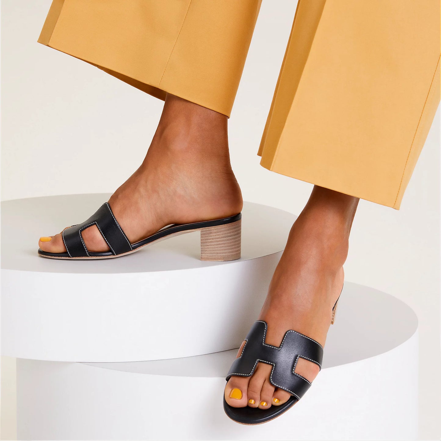 Oasis sandal Noir color