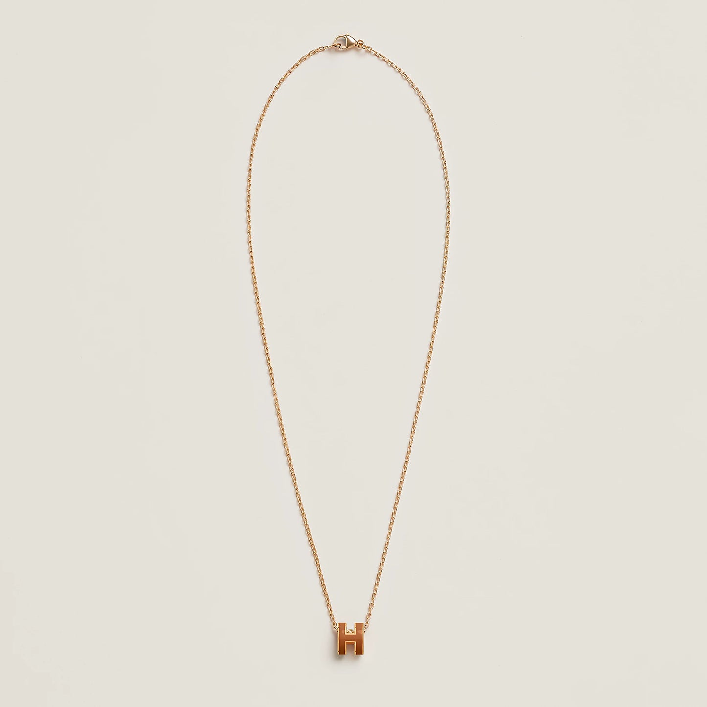 Mini Pop H pendant New gold color