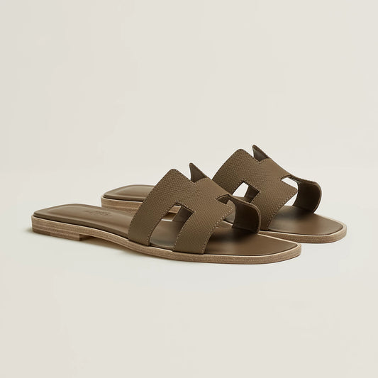 Oran sandal Étoupe color