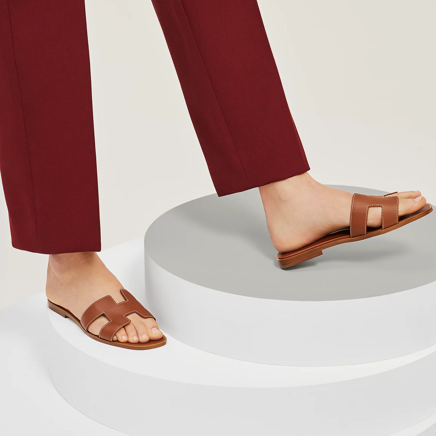 Oran sandal Gold color