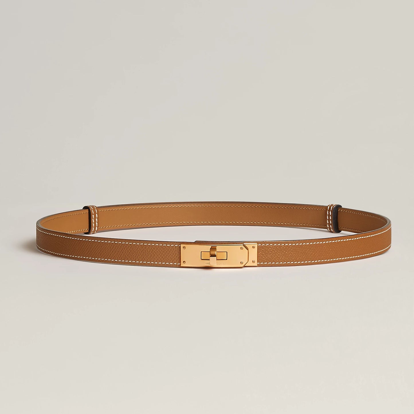 Kelly 18 belt Gold color Yellow gold plated