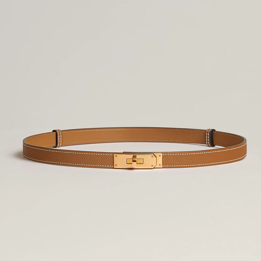 Kelly 18 belt Gold color Yellow gold plated