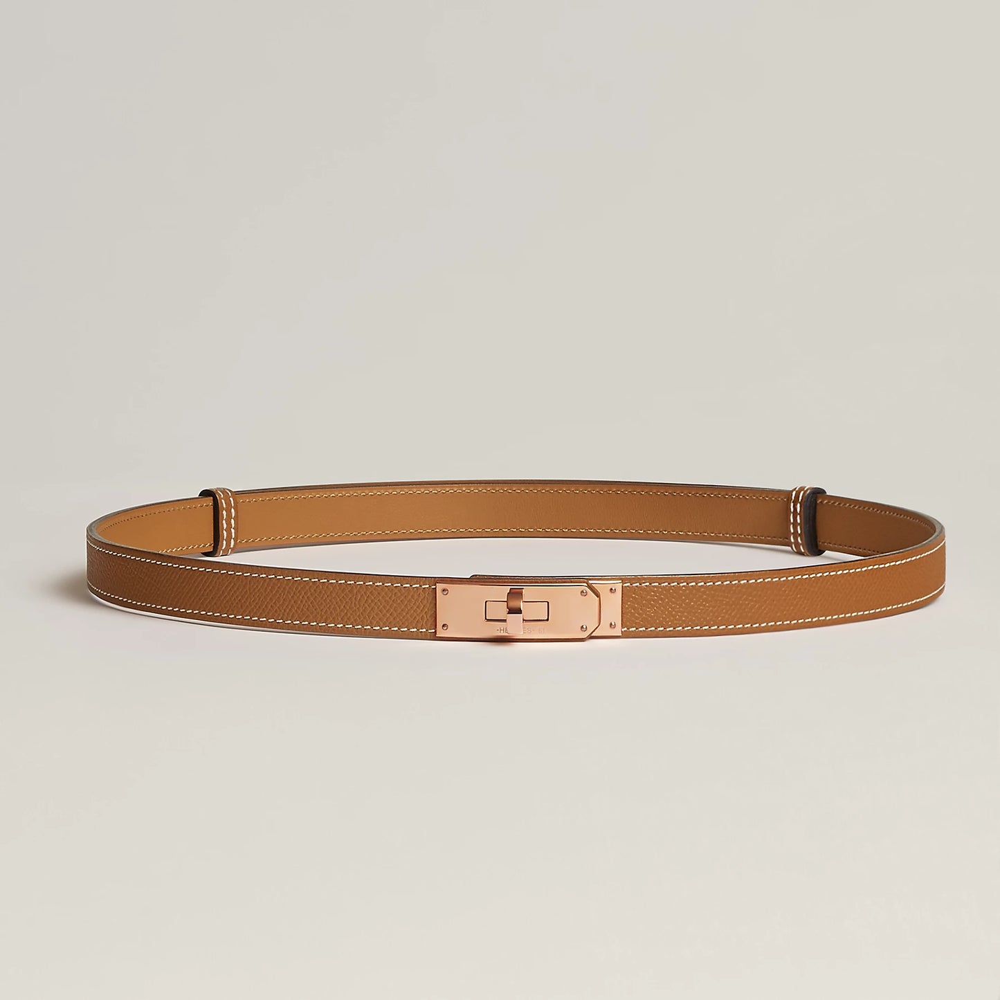 Kelly 18 belt Gold color Rose gold plated