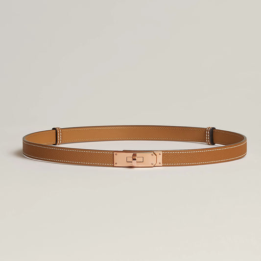 Kelly 18 belt Gold color Rose gold plated
