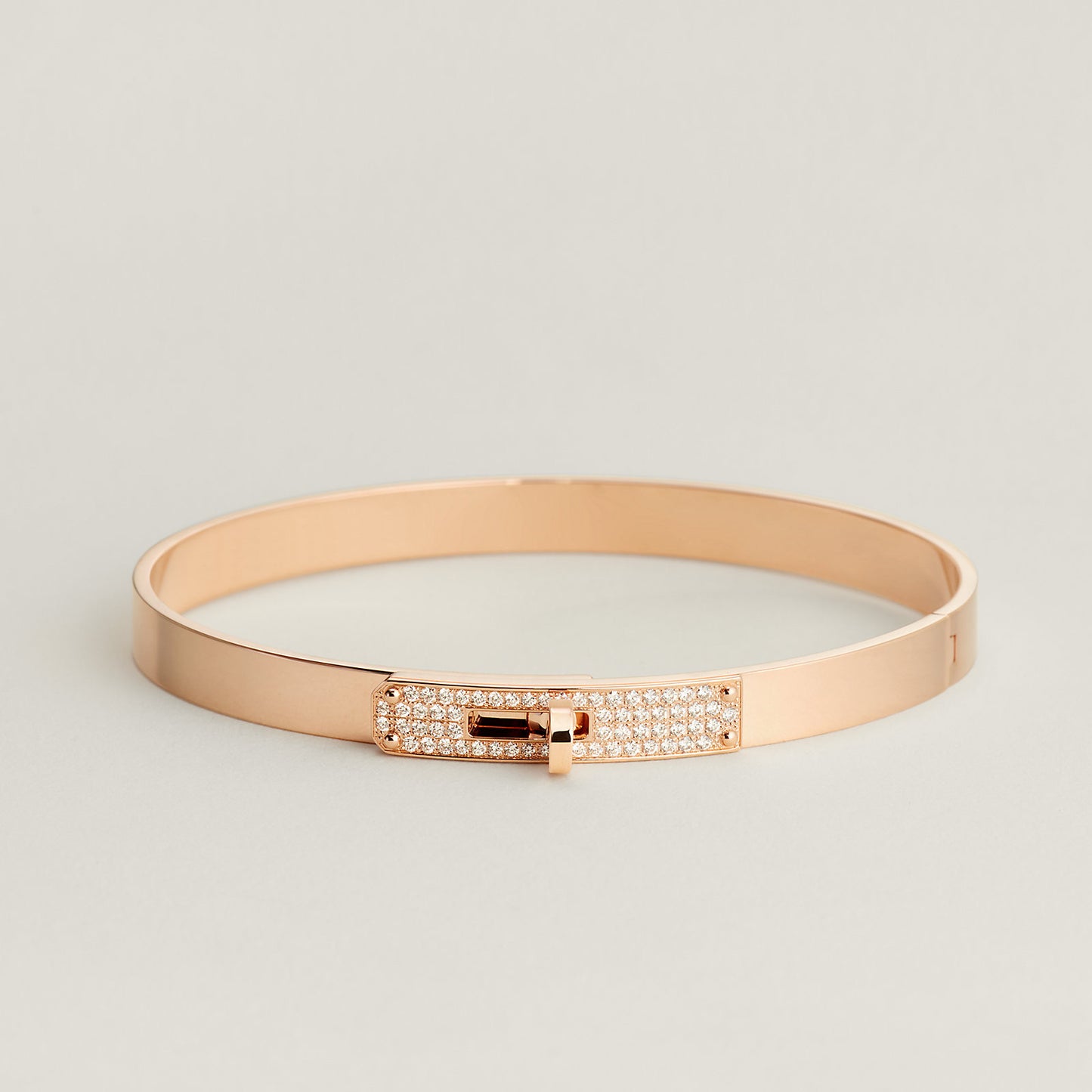 Kelly bracelet, small model - Rose gold