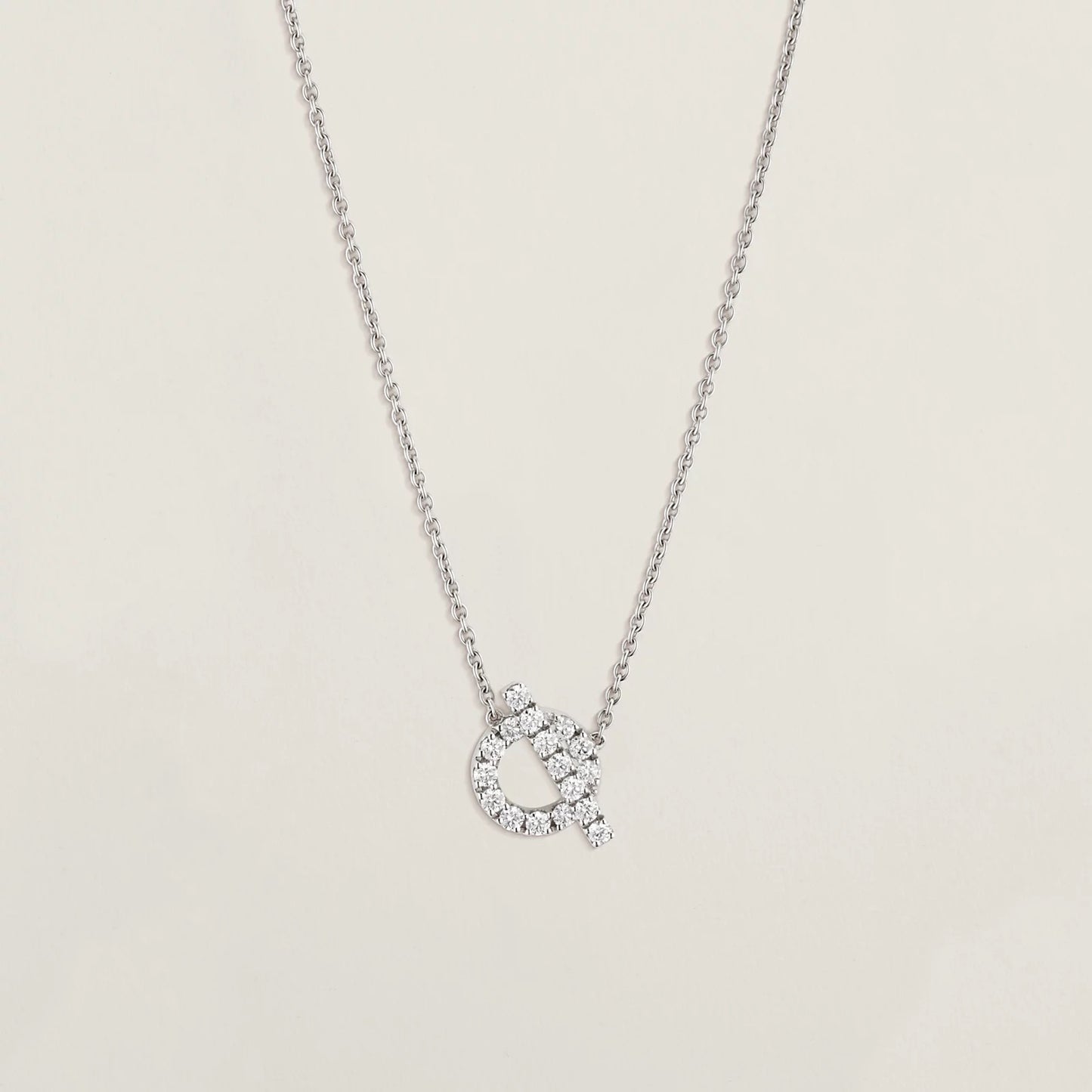 Finesse pendant - White gold