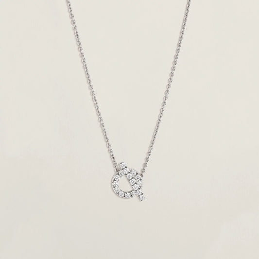 Finesse pendant - White gold