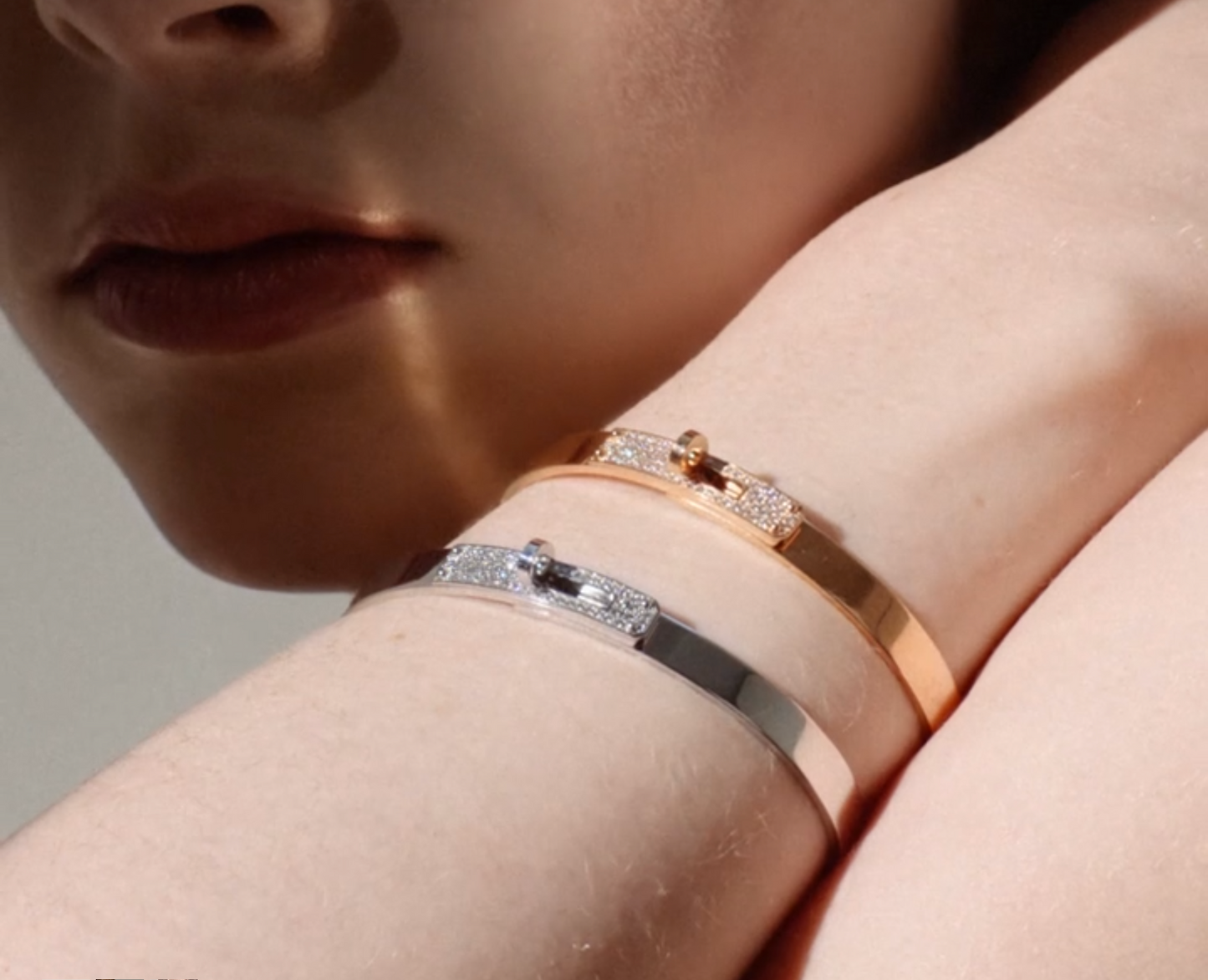 Kelly bracelet, small model - White gold