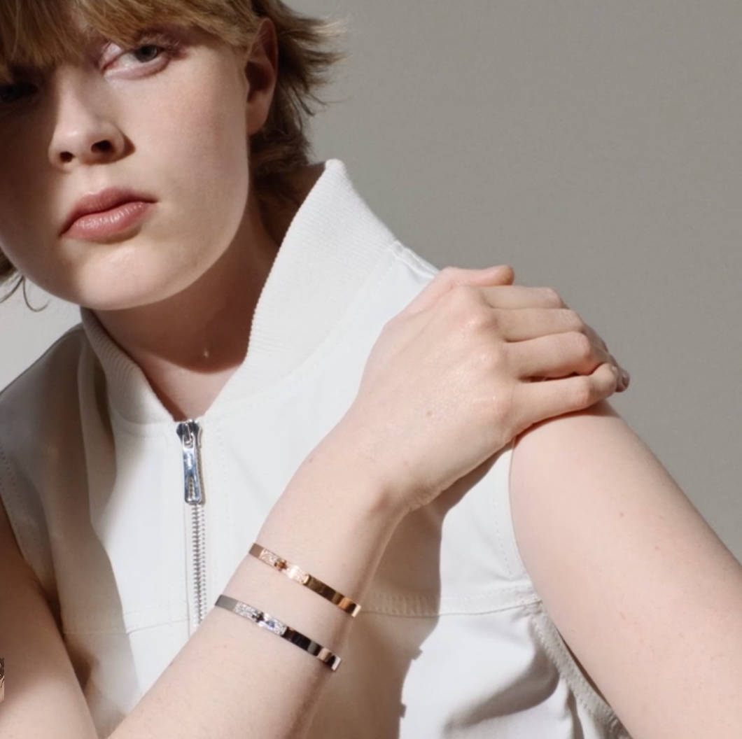 Kelly bracelet, small model - White gold