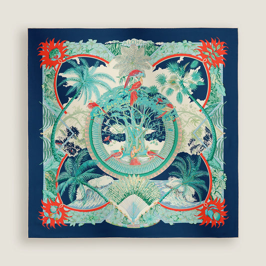 Aloha double face scarf 90