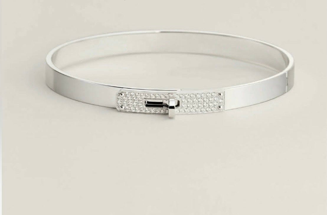 Kelly bracelet, small model - White gold