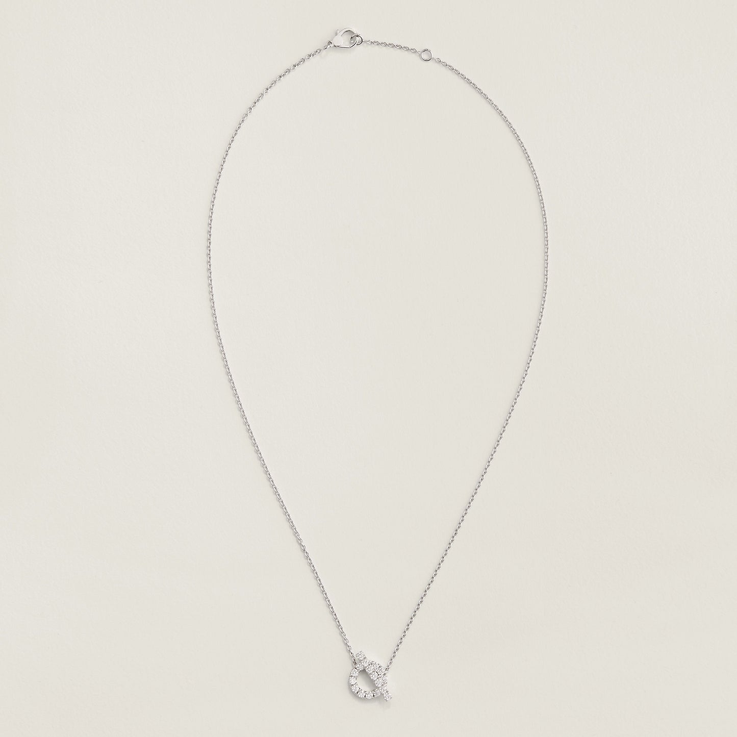 Finesse pendant - White gold