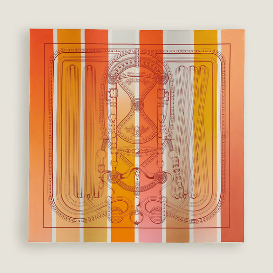 Grand Tralala double face scarf 90