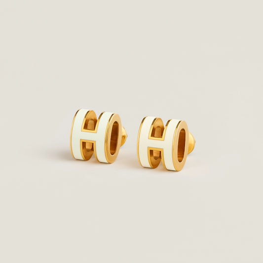 Mini Pop H earrings